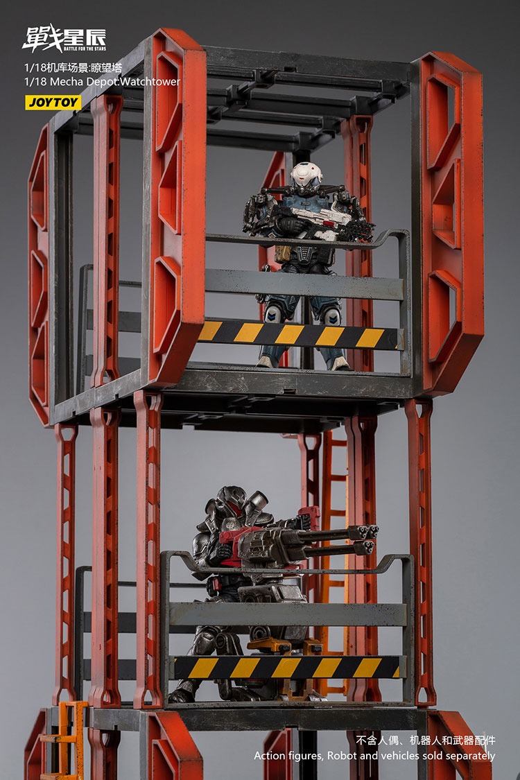 1 18 Mecha Depot Observation Tower 2 - JoyToy Germany