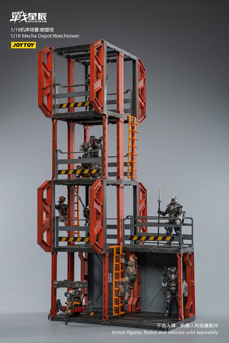 1 18 Mecha Depot Observation Tower 4 - JoyToy Germany