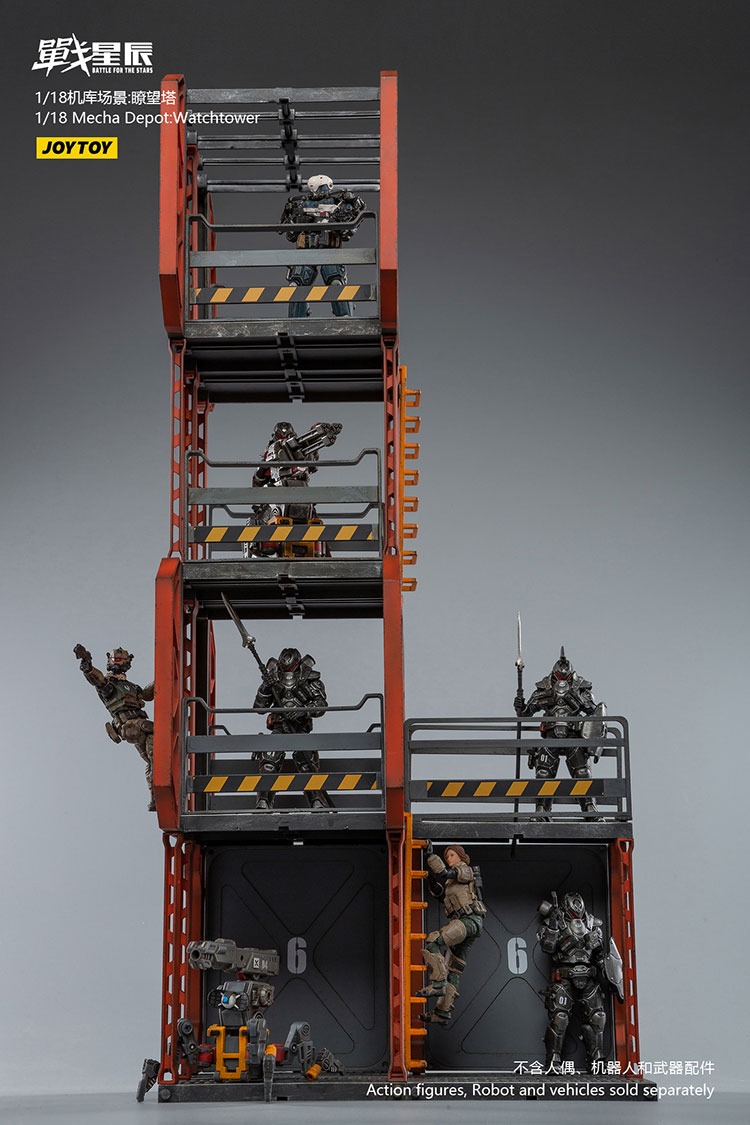 1 18 Mecha Depot Observation Tower 5 - JoyToy Germany