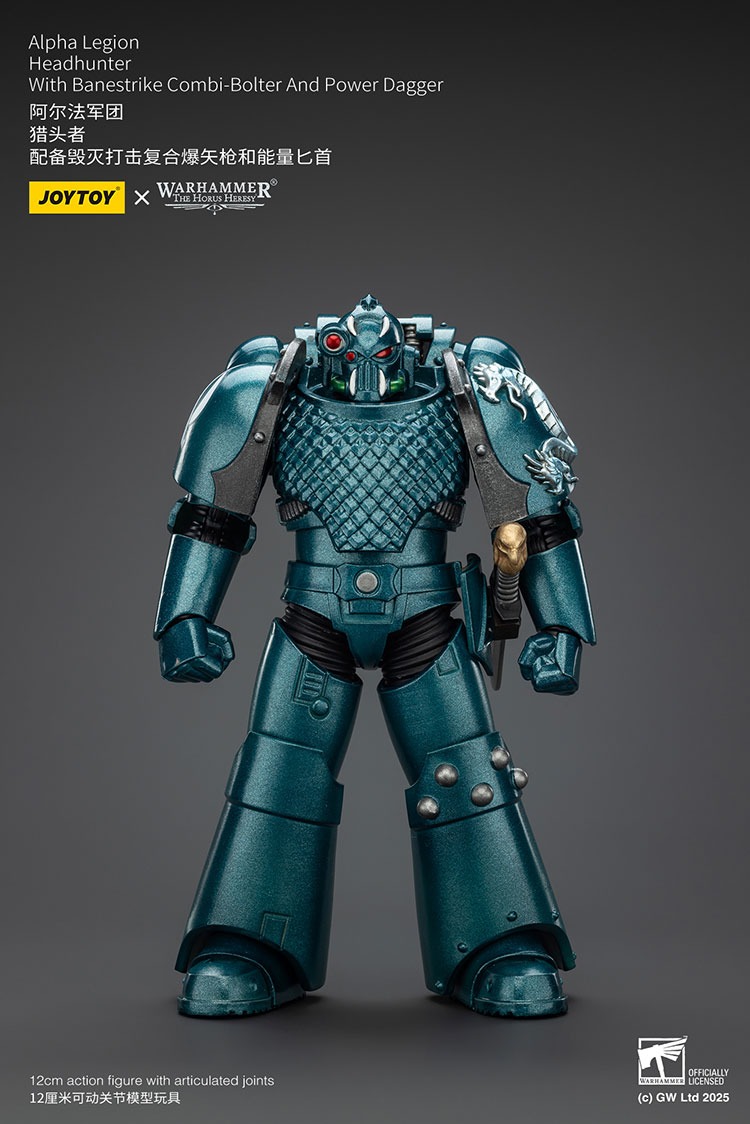 Alpha Legion Headhunter with Banestrike Combi Bolter And Power Dagger 3 - JoyToy EU Store