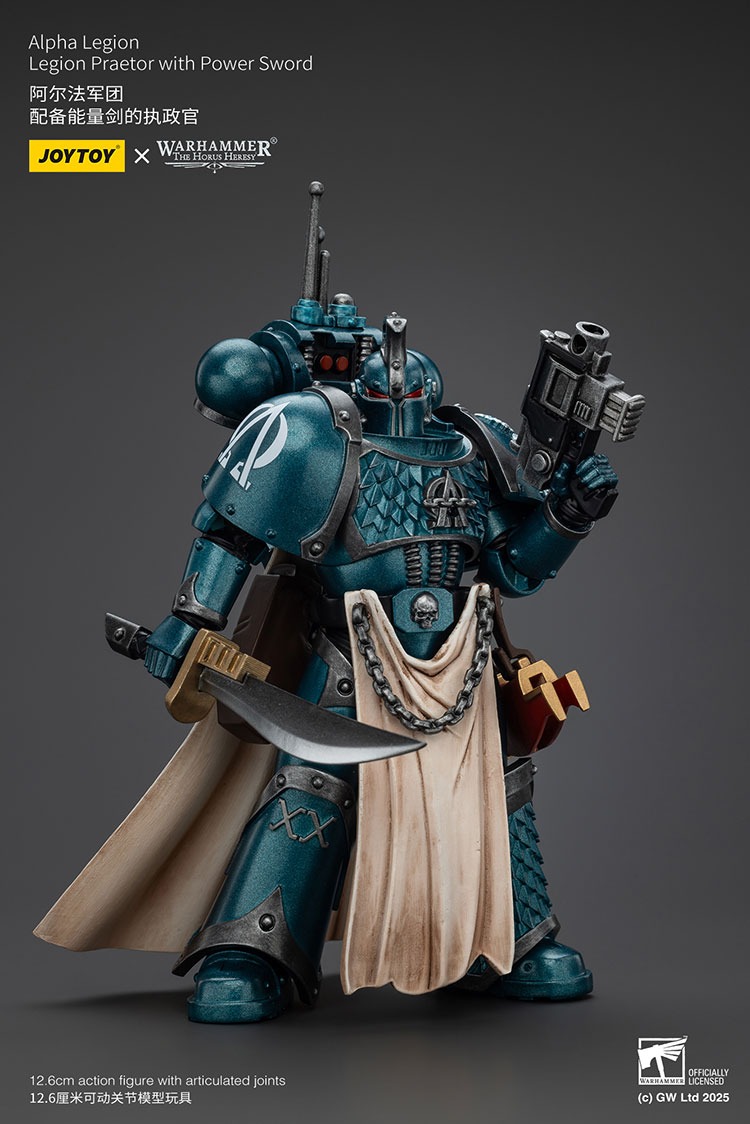 Alpha Legion Legion Praetor with Power Sword 7 - JoyToy EU Store