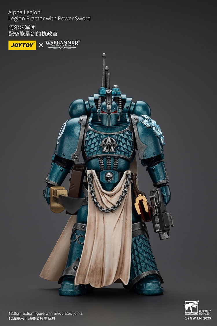 Alpha Legion Legion Praetor with Power Sword 8 - JoyToy EU Store