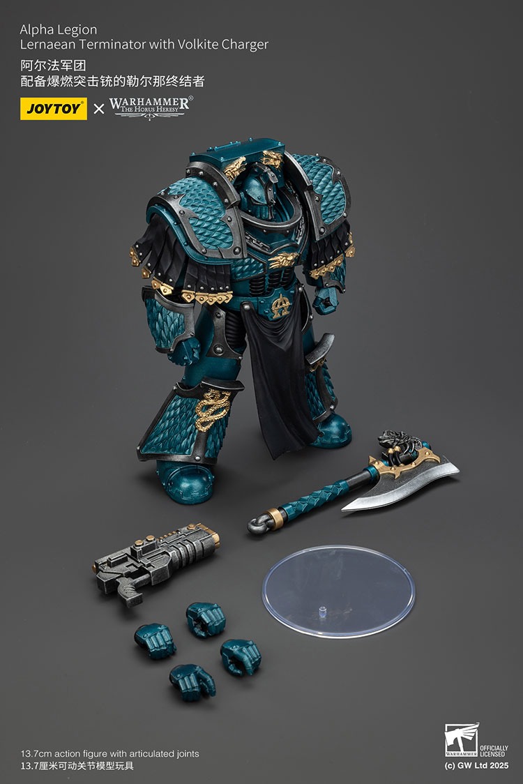 Alpha Legion Lernaean Terminator with Volkite Charger 1 - JoyToy EU Store