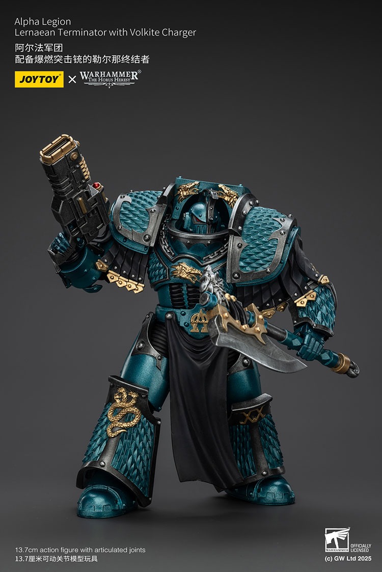 Alpha Legion Lernaean Terminator with Volkite Charger 2 - JoyToy EU Store