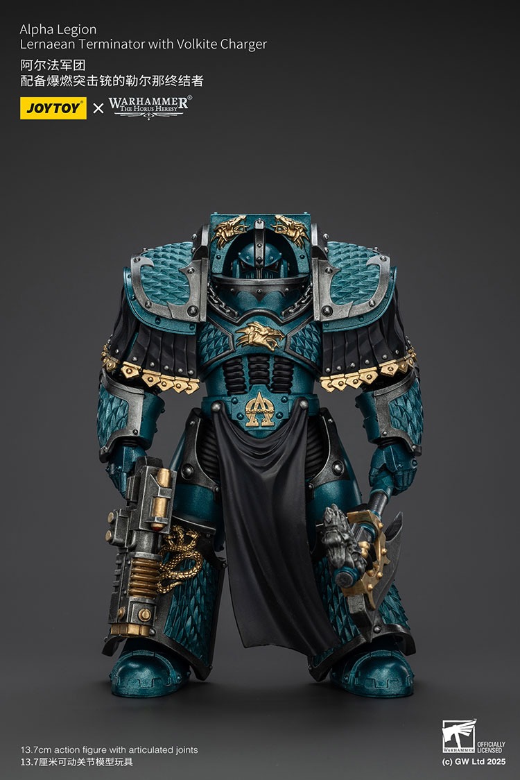 Alpha Legion Lernaean Terminator with Volkite Charger 5 - JoyToy EU Store