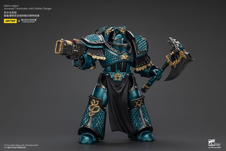Alpha Legion Lernaean Terminator with Volkite Charger 7 - JoyToy EU Store