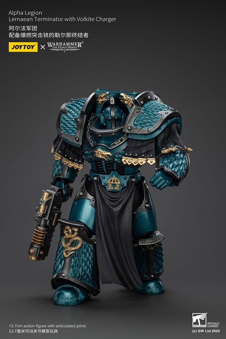 Alpha Legion Lernaean Terminator with Volkite Charger - JoyToy EU Store