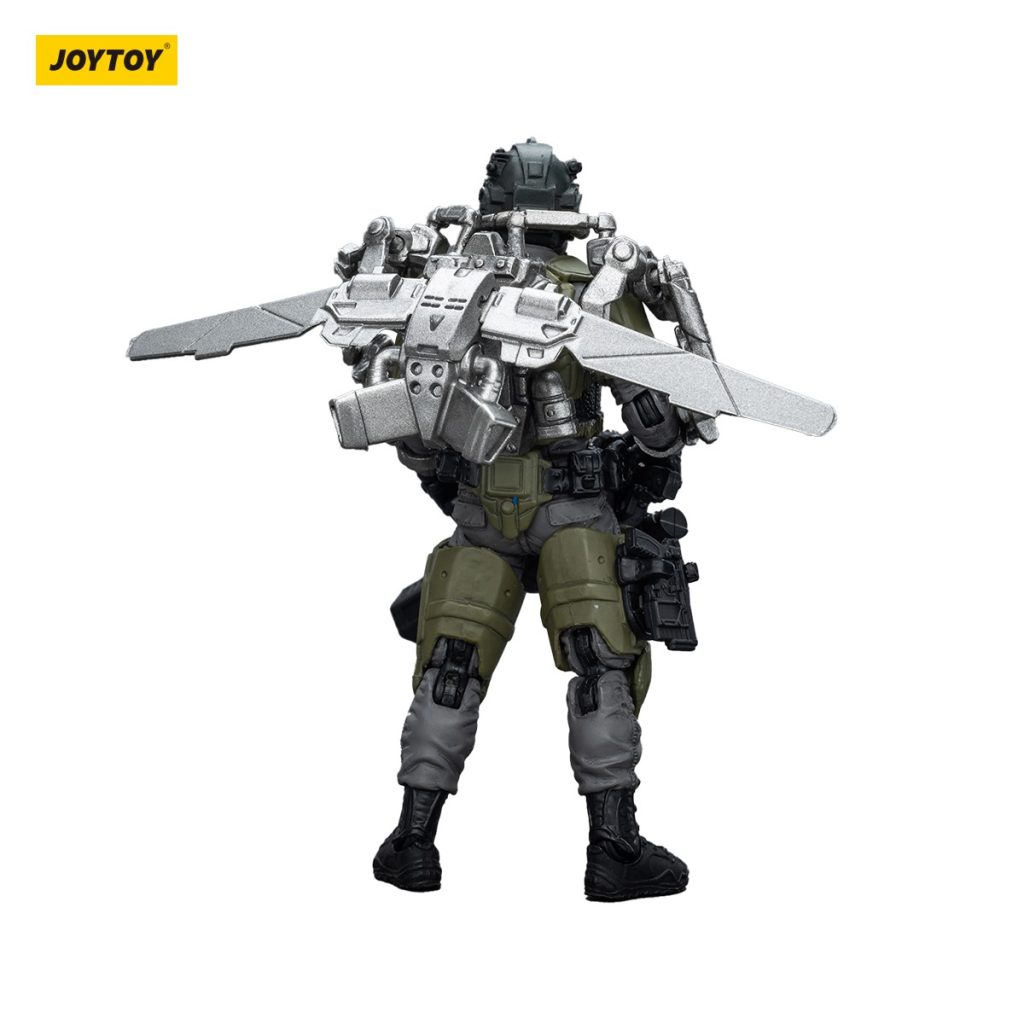 JOYTOY Army Builder Promotion Pack Figure 29 - Lone Wolf with Exoskeleton - Image 4