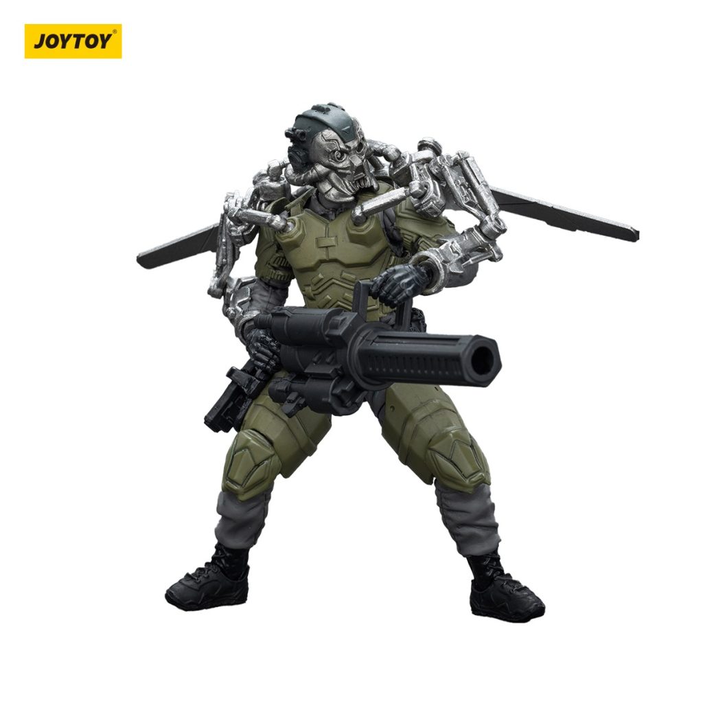JOYTOY Army Builder Promotion Pack Figure 29 - Lone Wolf with Exoskeleton - Image 2