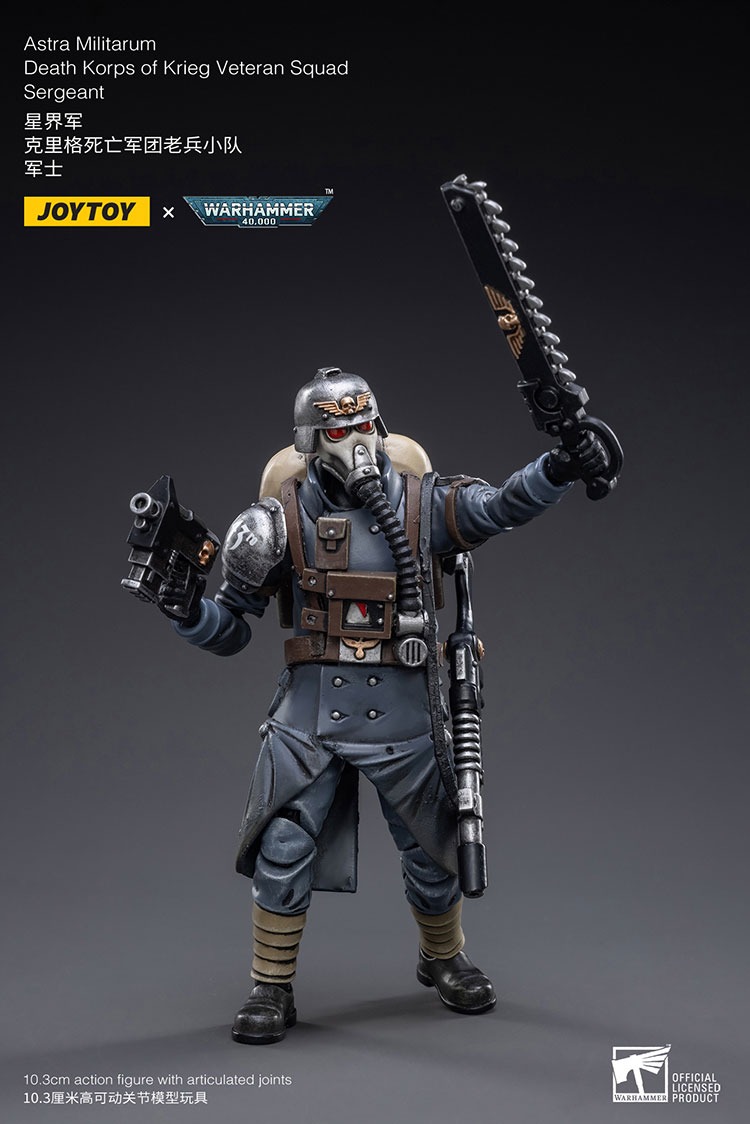 Astra Militarum Death Korps of Krieg Veteran Squad Sergeant 2 - JoyToy EU Store