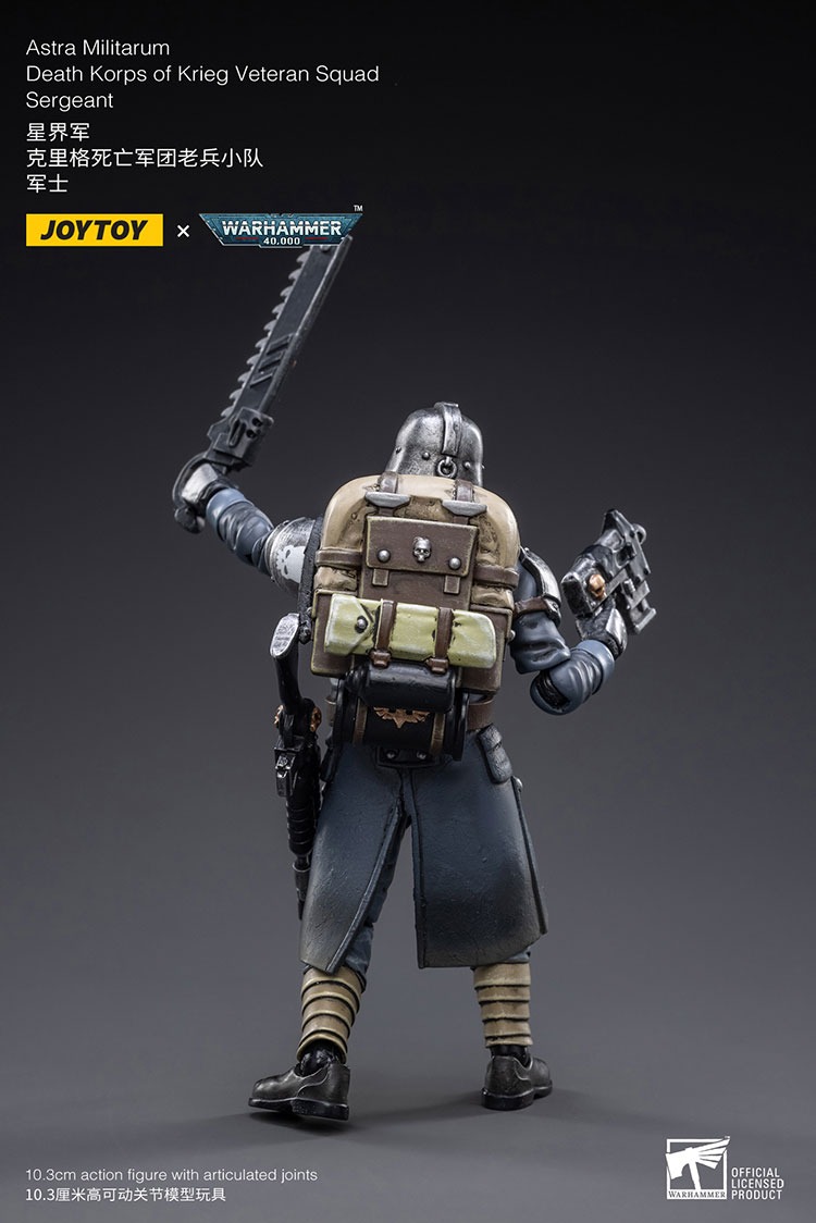 Astra Militarum Death Korps of Krieg Veteran Squad Sergeant - JoyToy EU Store