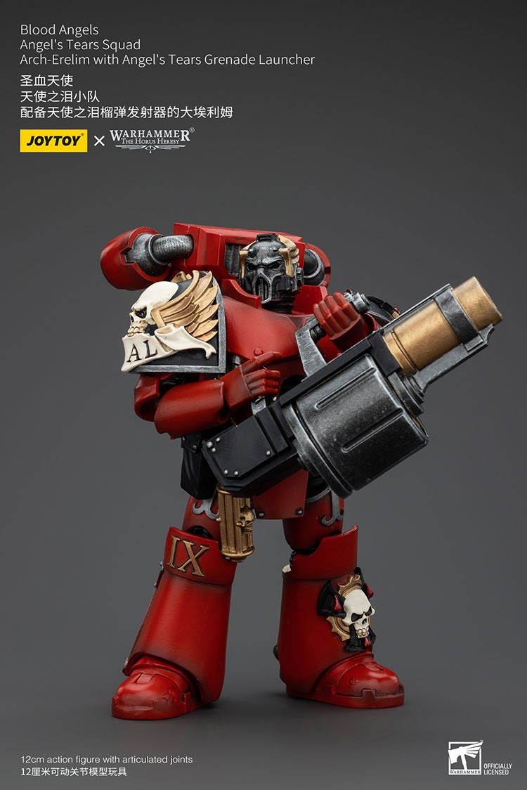 Blood Angels Angels Tears Squad Arch Erelim with Angels Tears Grenade Launcher 11 - JoyToy UK Store