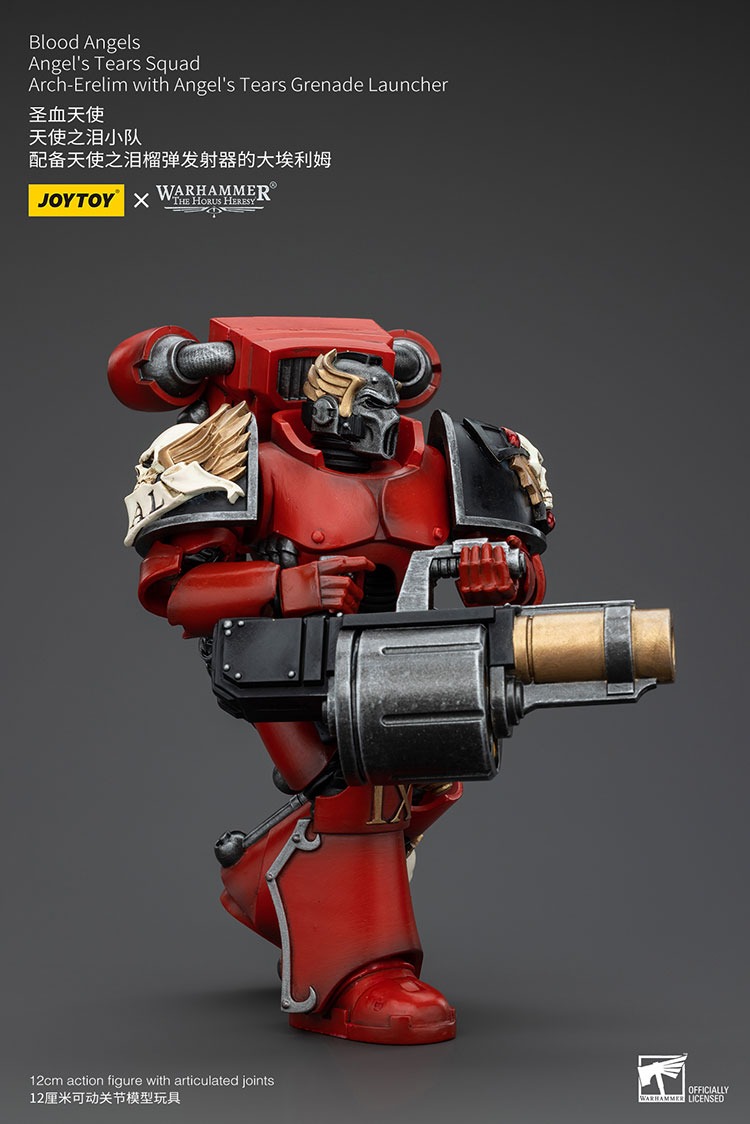 Blood Angels Angels Tears Squad Arch Erelim with Angels Tears Grenade Launcher 6 - JoyToy UK Store