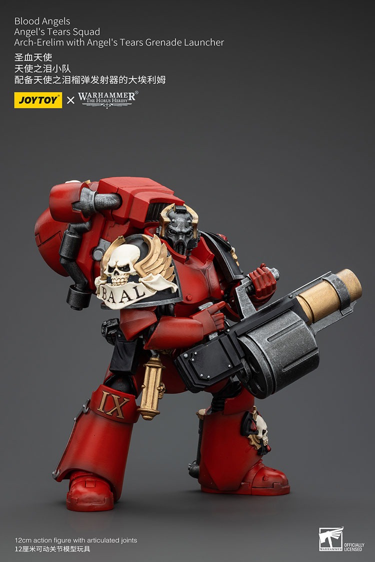 Blood Angels Angels Tears Squad Arch Erelim with Angels Tears Grenade Launcher 7 - JoyToy UK Store