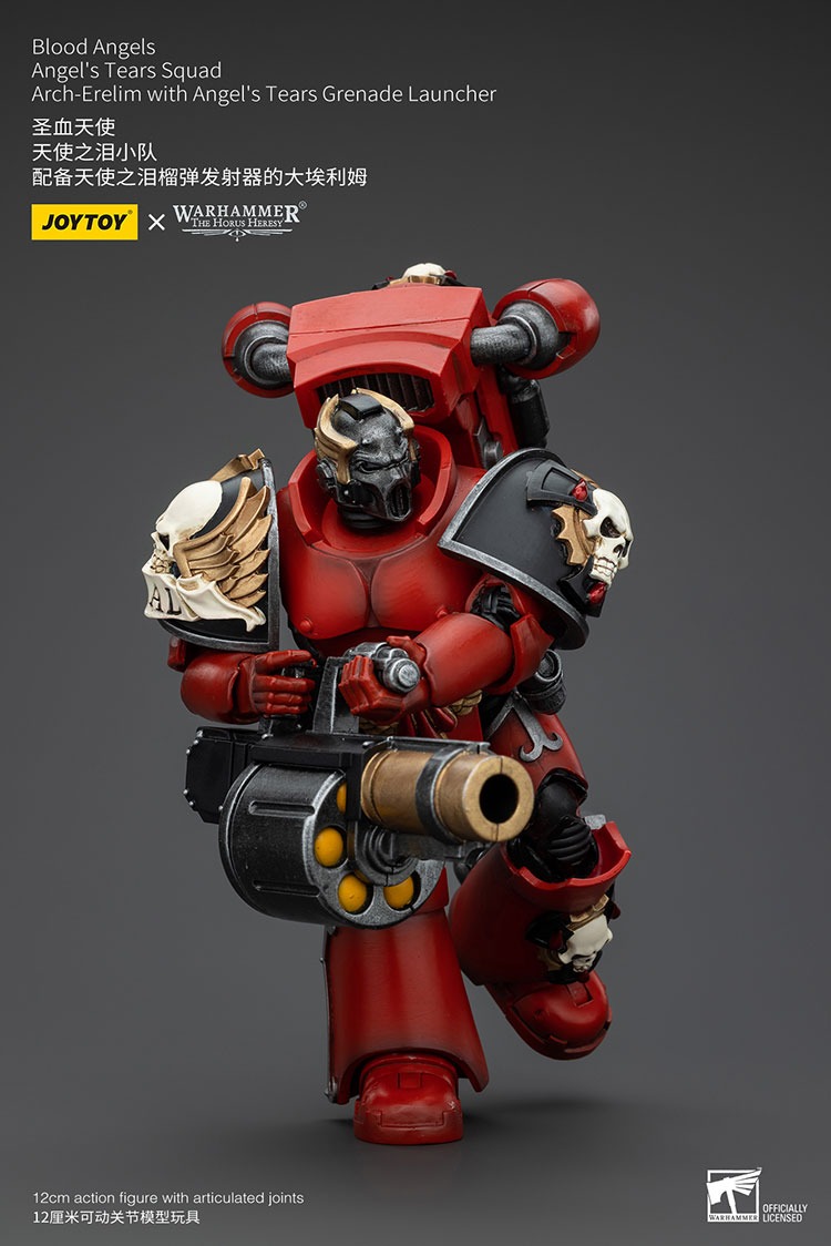 Blood Angels Angels Tears Squad Arch Erelim with Angels Tears Grenade Launcher 8 - JoyToy UK Store