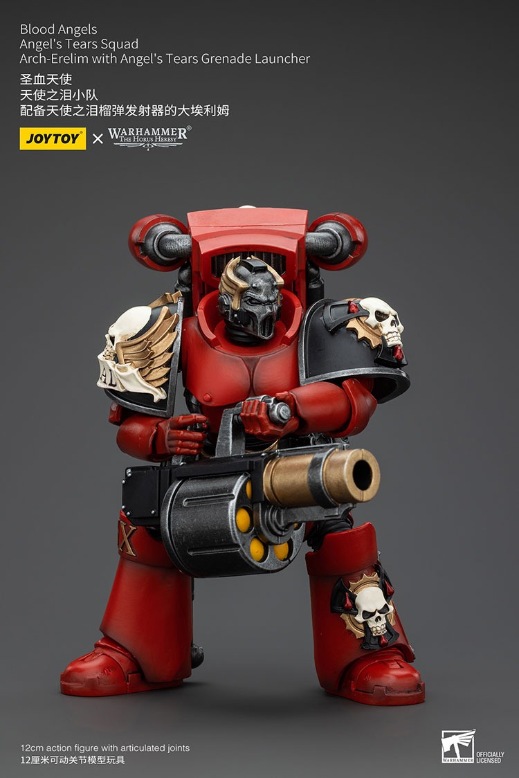 Blood Angels Angels Tears Squad Arch Erelim with Angels Tears Grenade Launcher 9 - JoyToy UK Store