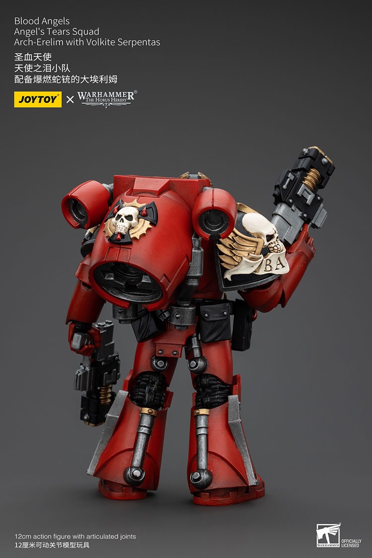 Blood Angels Angels Tears Squad Arch Erelim with Volkite Serpentas 10 - JoyToy UK Store