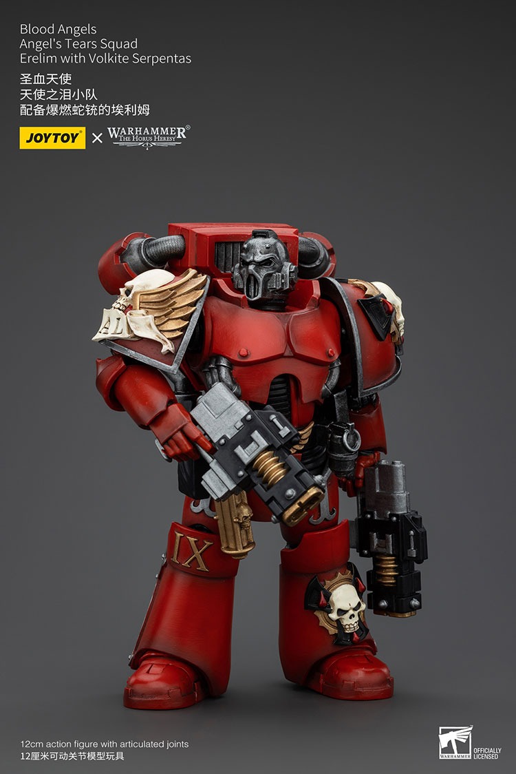 Blood Angels Angels Tears Squad Erelim with Volkite Serpentas 10 - JoyToy UK Store