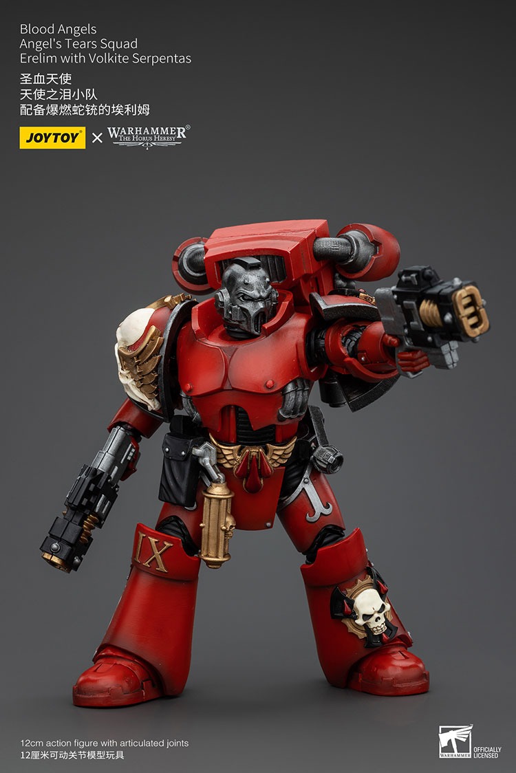 Blood Angels Angels Tears Squad Erelim with Volkite Serpentas 6 - JoyToy UK Store