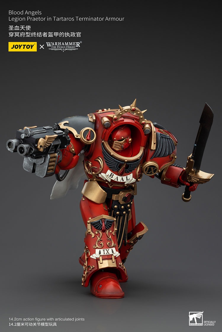 Blood Angels Legion Praetor in Tartaros Terminator Armour 1 - JoyToy UK Store