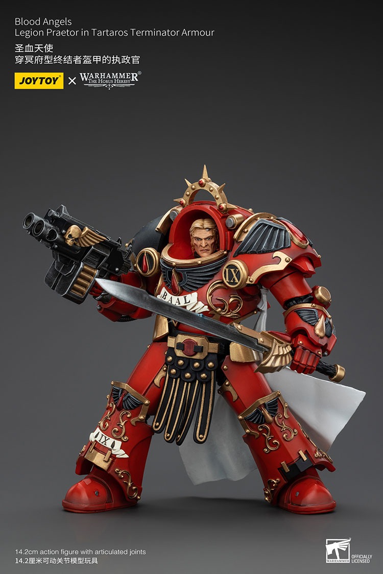 Blood Angels Legion Praetor in Tartaros Terminator Armour 5 - JoyToy UK Store