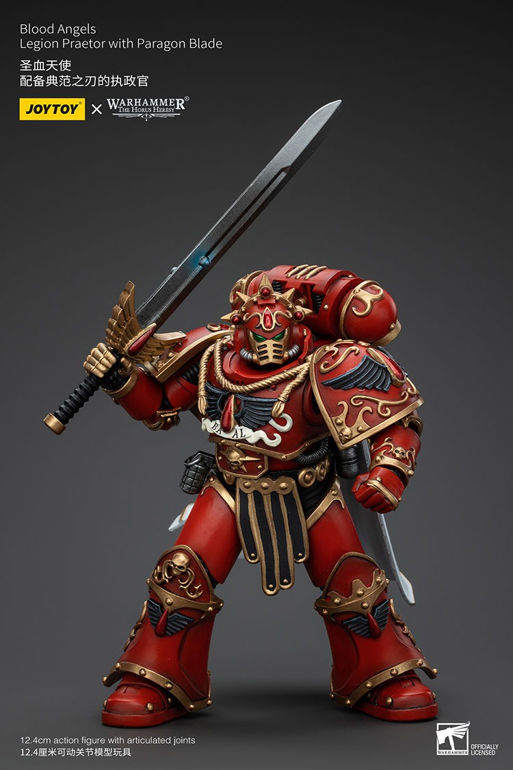Blood Angels Legion Praetor with Paragon Blade 2 - JoyToy UK Store