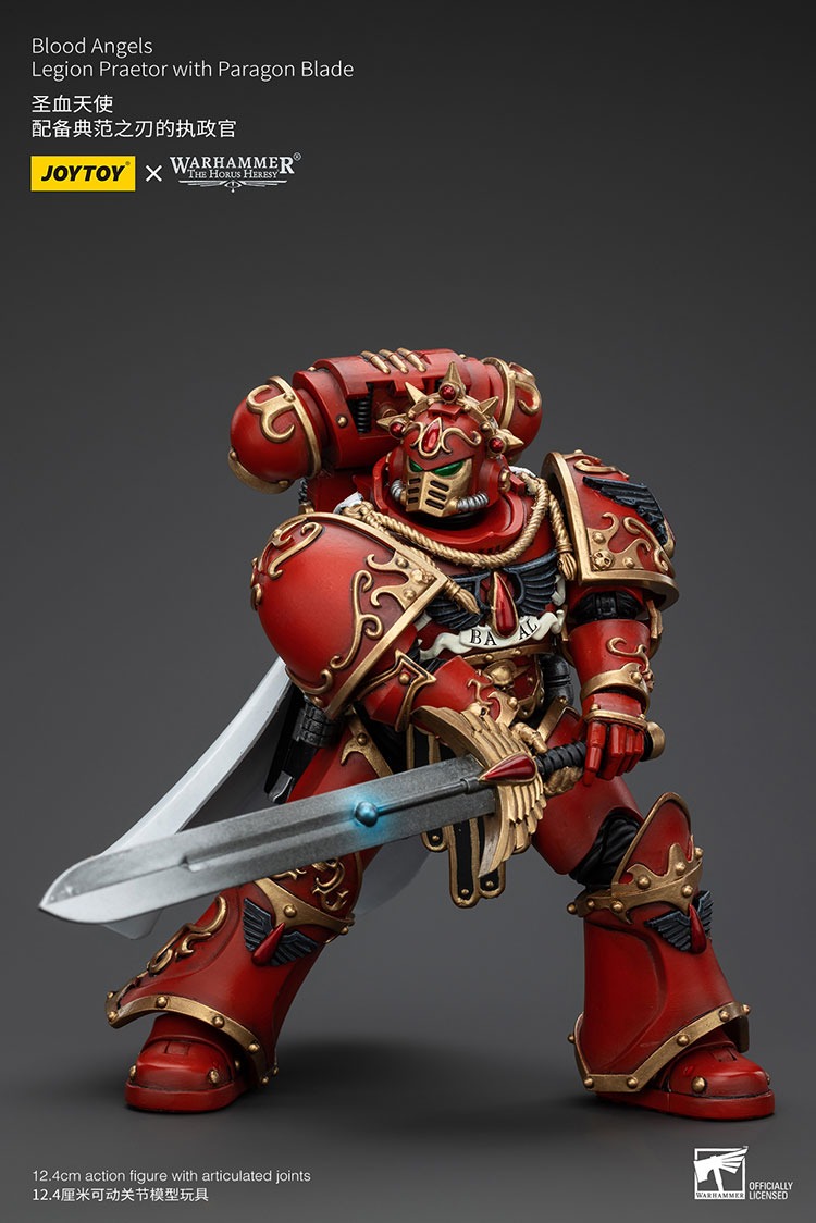 Blood Angels Legion Praetor with Paragon Blade 3 - JoyToy UK Store