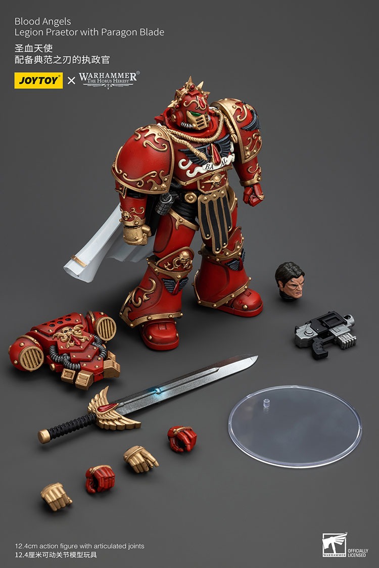 Blood Angels Legion Praetor with Paragon Blade 5 - JoyToy UK Store
