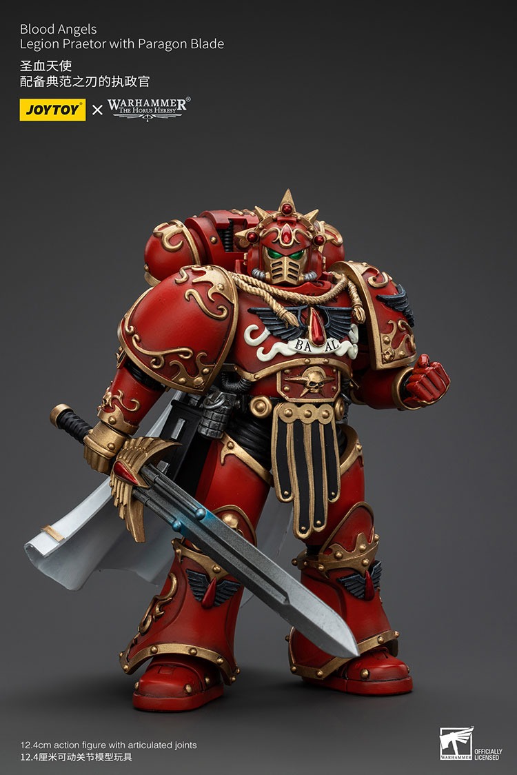 Blood Angels Legion Praetor with Paragon Blade 7 - JoyToy UK Store