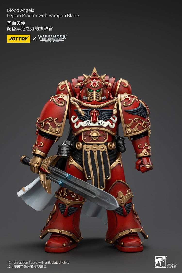 Blood Angels Legion Praetor with Paragon Blade 8 - JoyToy UK Store