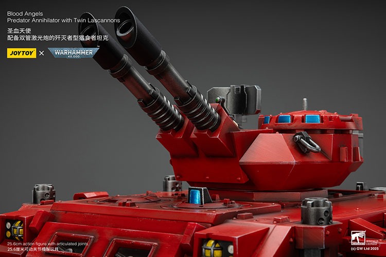 Blood Angels Predator Annihilator with Twin Lascannons 23 - JoyToy Mart