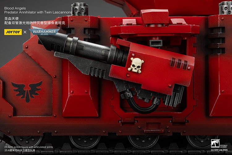 Blood Angels Predator Annihilator with Twin Lascannons 24 - JoyToy Mart