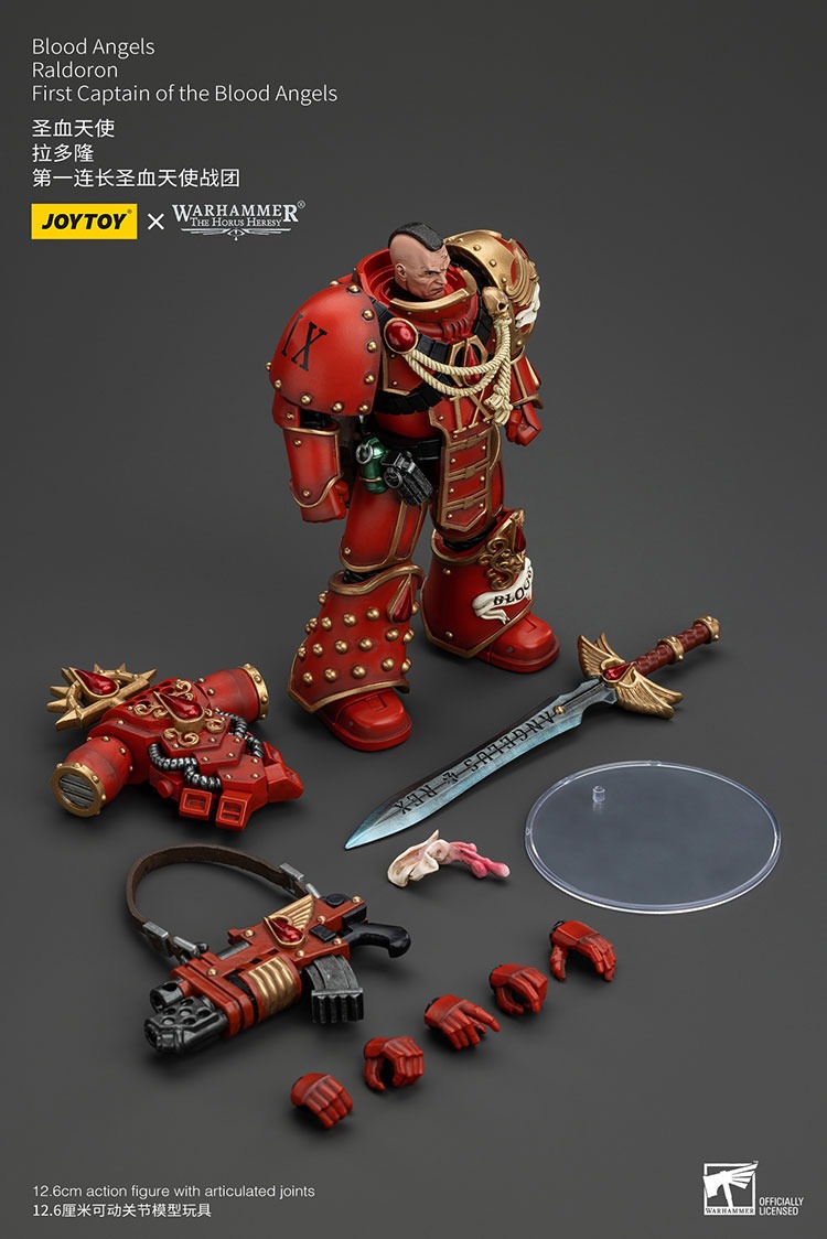 Blood Angels Raldoron First Captain of the Blood Angels - JoyToy UK Store