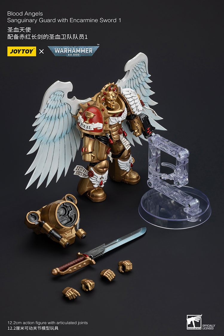 Blood Angels Sanguinary Guard Encarmine Sword 1 5 - JoyToy EU Store