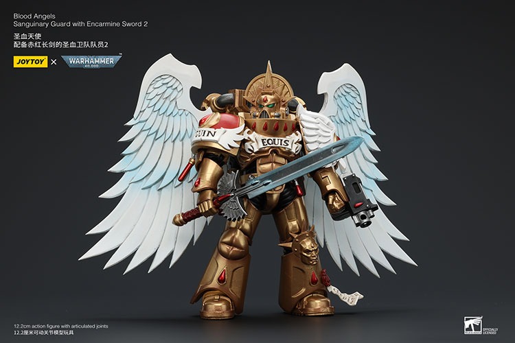 Blood Angels Sanguinary Guard Encarmine Sword 2 10 - JoyToy UK Store