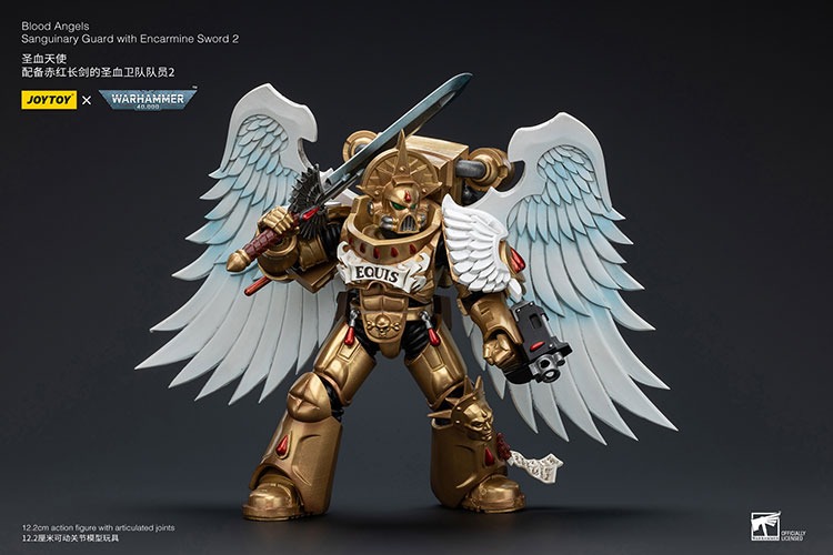 Blood Angels Sanguinary Guard Encarmine Sword 2 9 - JoyToy UK Store