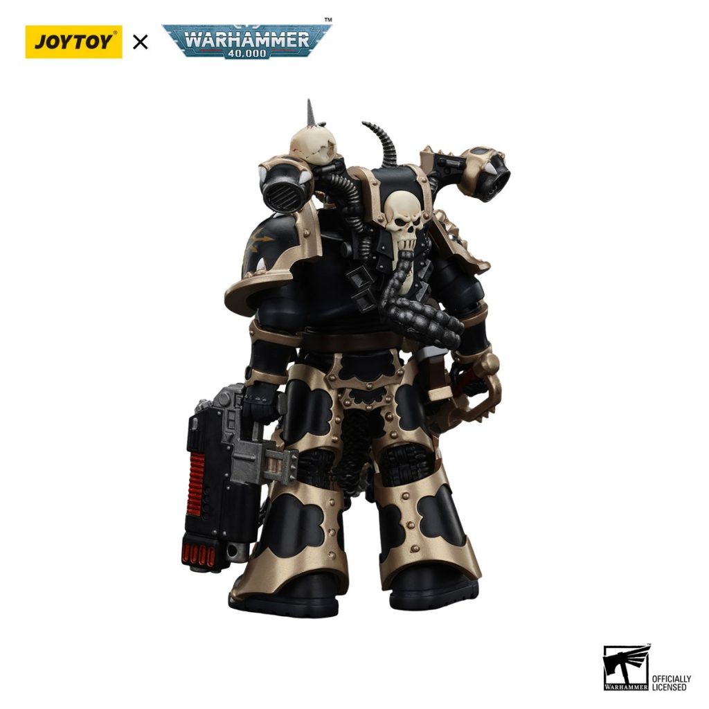 JoyToy WH40K - Chaos Space Marines Black Legion Chosen with Combi-melta and chainsword - Image 3