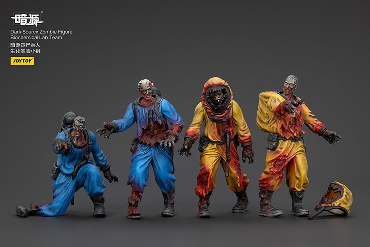 Dark Source Zombie Figure Biochemical Lab Team 3 - JoyToy Mart