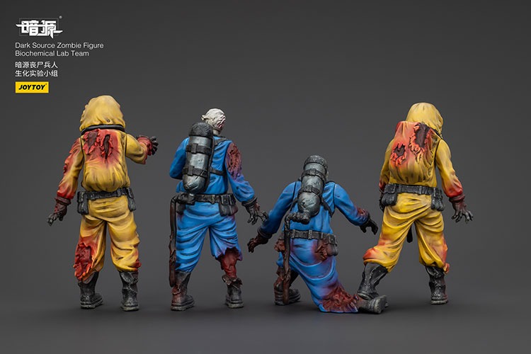 Dark Source Zombie Figure Biochemical Lab Team 4 - JoyToy Mart