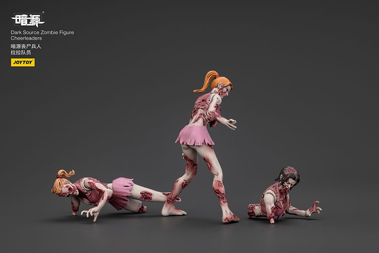 Dark Source Zombie Figure Cheerleaders 3 - JoyToy Mart