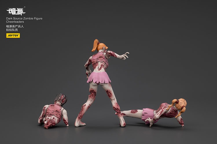 Dark Source Zombie Figure Cheerleaders 4 - JoyToy Mart