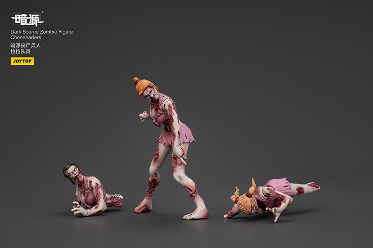 Dark Source Zombie Figure Cheerleaders 5 - JoyToy Mart
