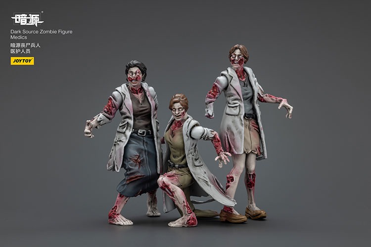 Dark Source Zombie Figure Medics 3 - JoyToy Mart