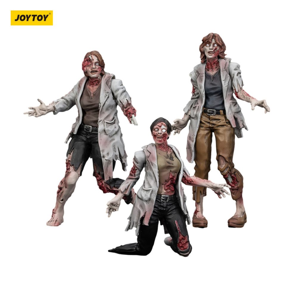 Joytoy - Dark Source Zombie Figure Scientists (Female) - Image 4