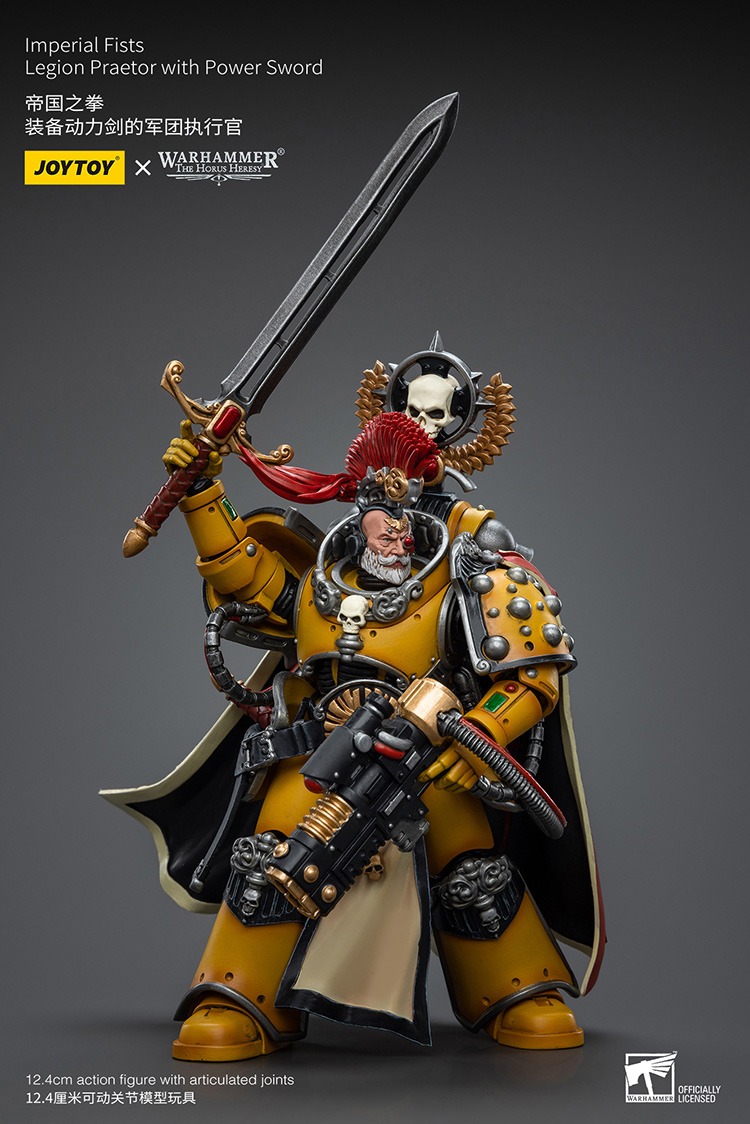 Imperial Fists Legion Praetor with Power Sword 1 - JoyToy EU Store