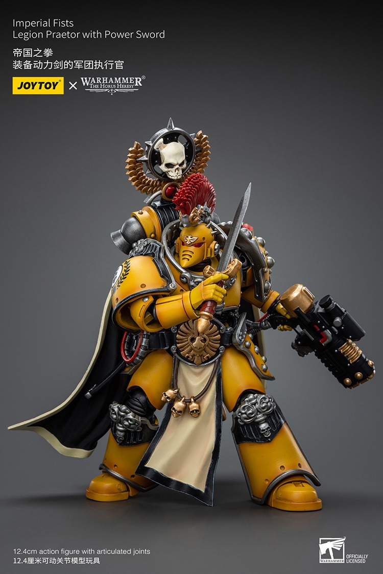 Imperial Fists Legion Praetor with Power Sword 3 - JoyToy EU Store