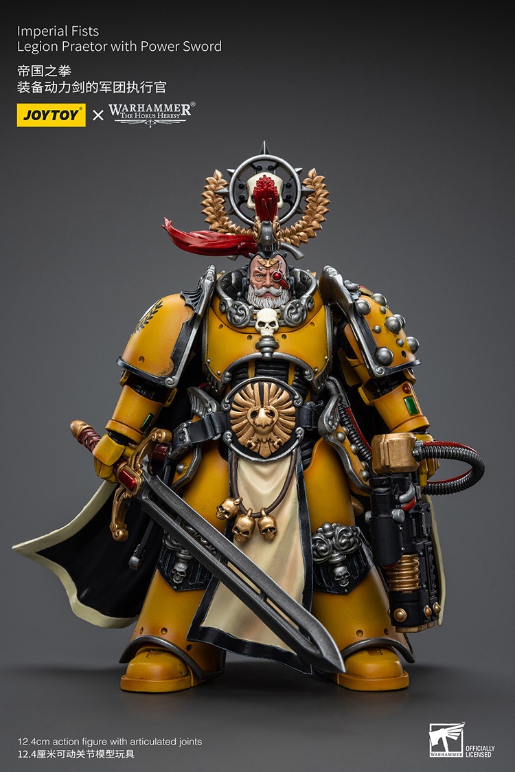 Imperial Fists Legion Praetor with Power Sword 5 - JoyToy EU Store