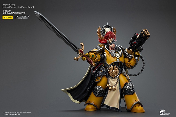 Imperial Fists Legion Praetor with Power Sword 7 - JoyToy EU Store
