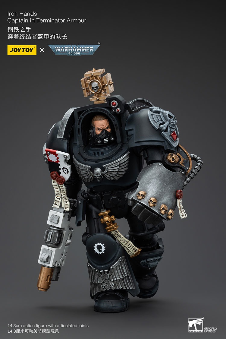 Iron Hands Captain in Terminator Armour 1 - JoyToy UK Store