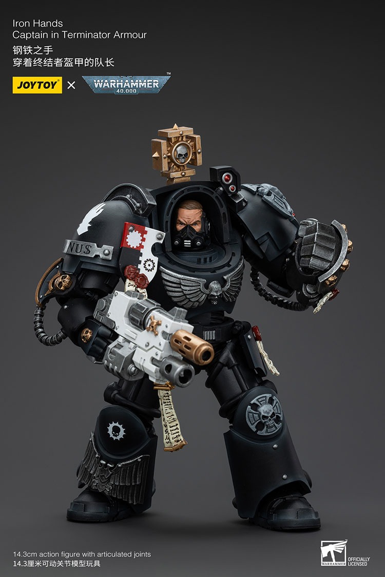 Iron Hands Captain in Terminator Armour 4 - JoyToy UK Store